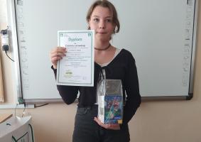 Sukces uczennicy ze SP nr 14 w konkursie plastycznym KRUS