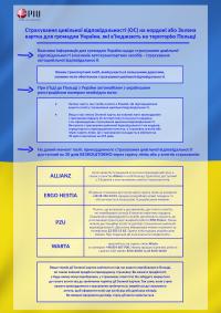 Ubezpieczenie komunikacyjne dla obywateli Ukrainy / Автострахування громадян України