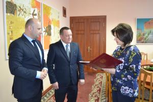 Prezydent Marcin Witko z wizytą w Mołdawii 