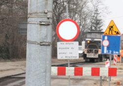 Uwaga: dodatkowe ograniczenia w ruchu na ulicy Mireckiego w Tomaszowie Mazowieckim
