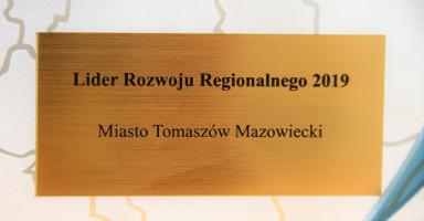 Tomaszów Maz. liderem rozwoju regionalnego 2019